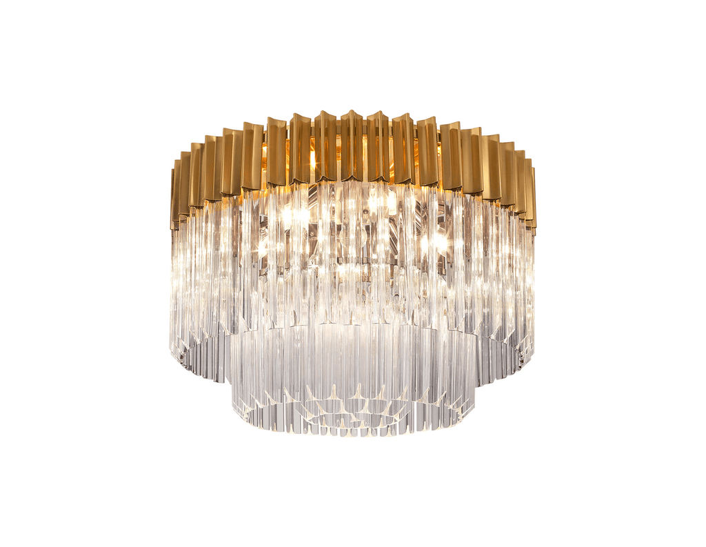 Luminosity Designs - Buckingham Medium Semi Flush Light - Luminosity Designs Ltd