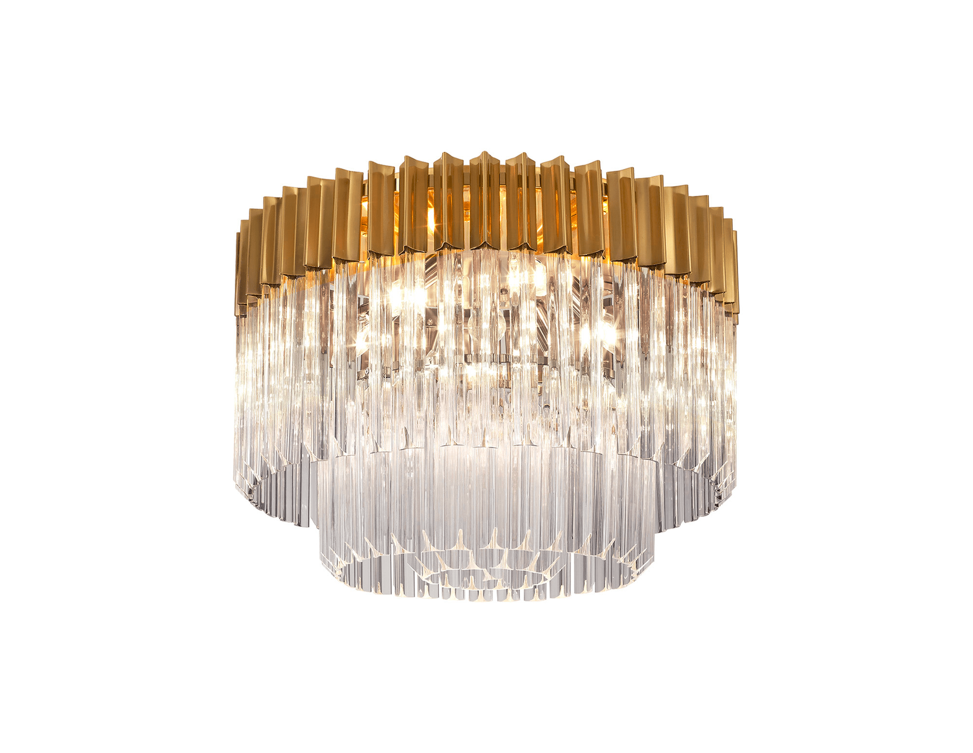 Luminosity Designs - Buckingham Medium Semi Flush Light - Luminosity Designs Ltd
