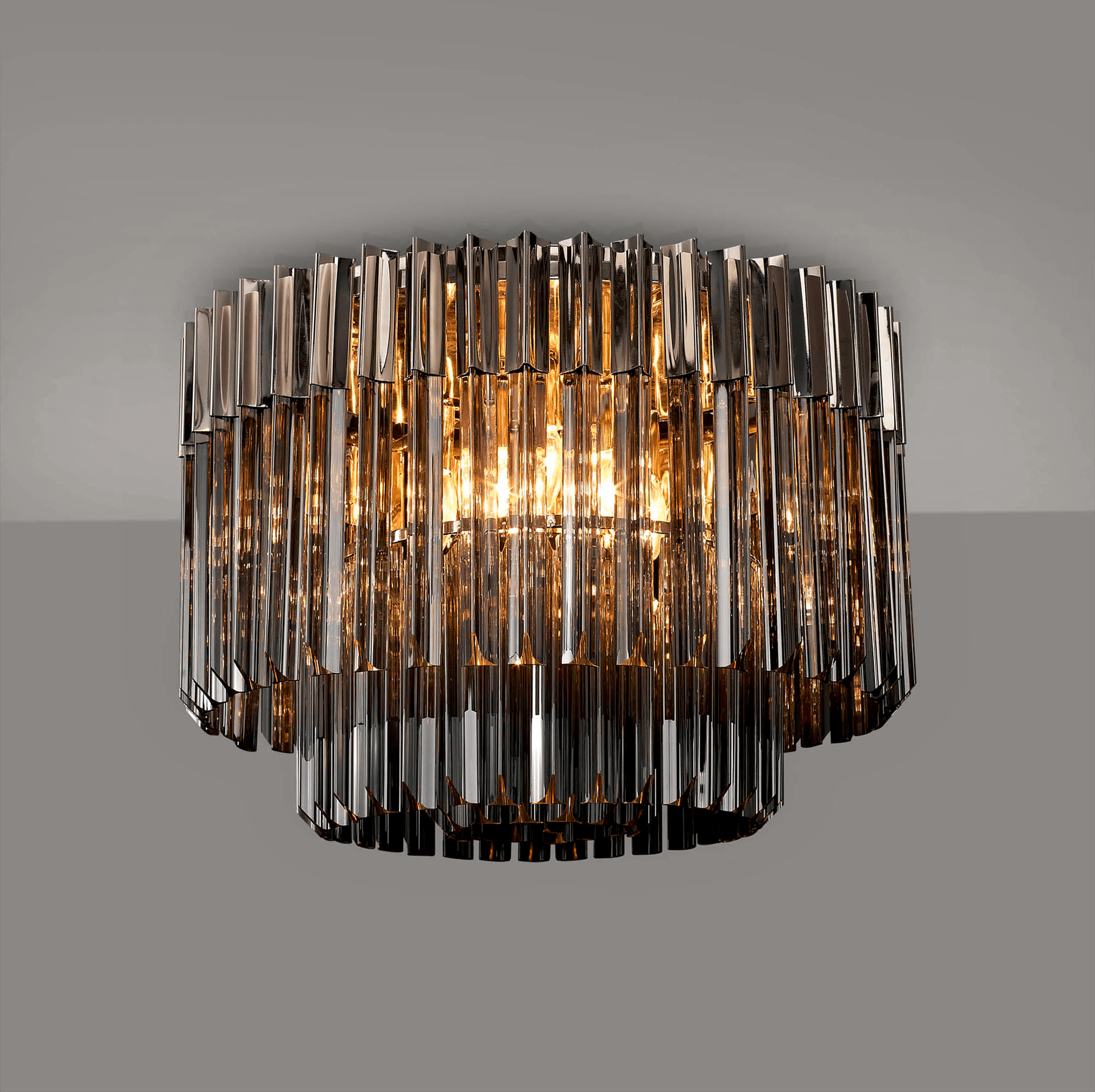 Luminosity Designs - Buckingham Medium Semi Flush Light - Luminosity Designs Ltd