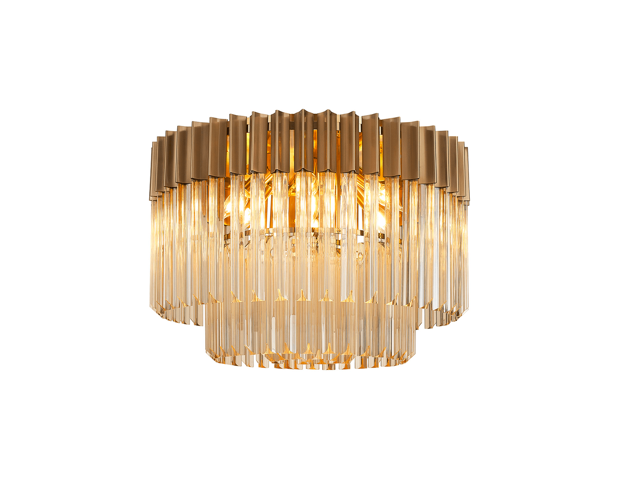 Luminosity Designs - Buckingham Medium Semi Flush Light - Luminosity Designs Ltd