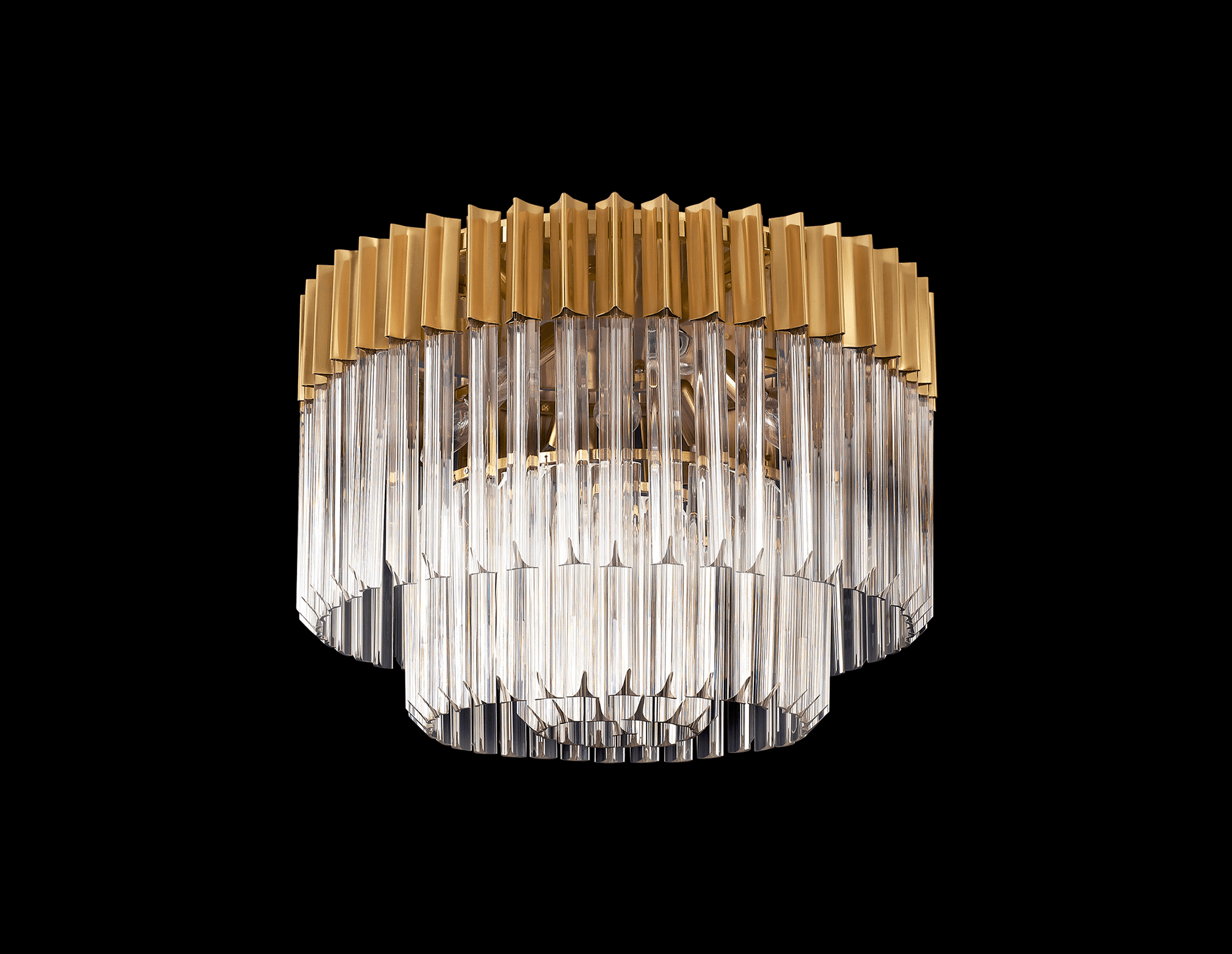 Luminosity Designs - Buckingham Medium Semi Flush Light - Luminosity Designs Ltd