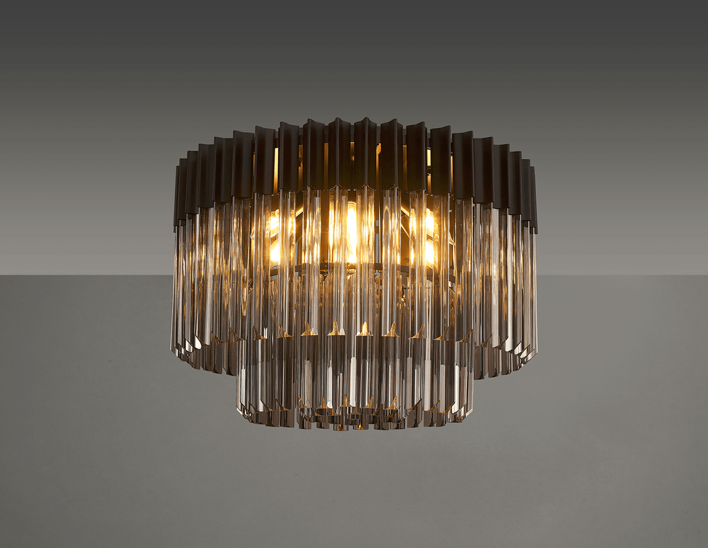 Luminosity Designs - Buckingham Medium Semi Flush Light - Luminosity Designs Ltd