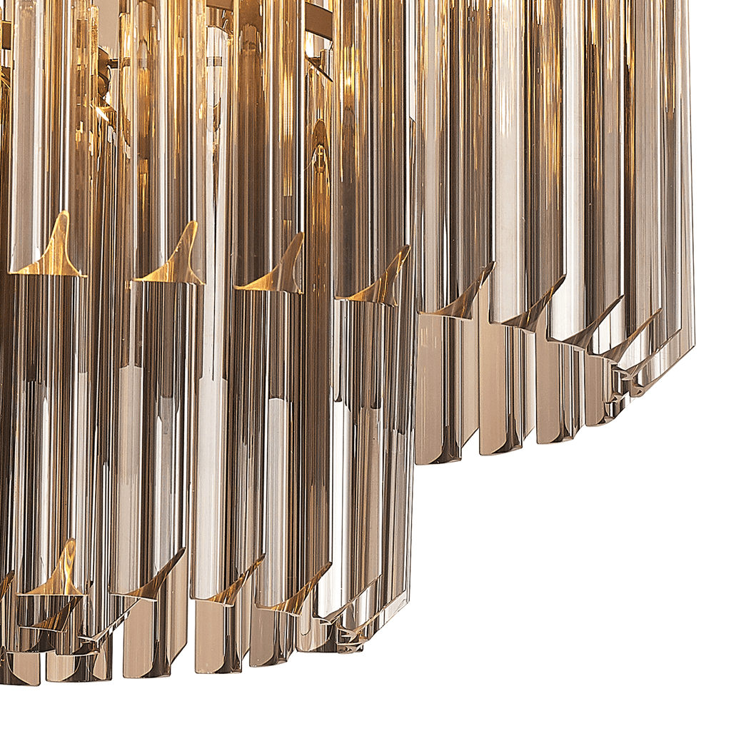 Luminosity Designs - Buckingham Medium Semi Flush Light - Luminosity Designs Ltd
