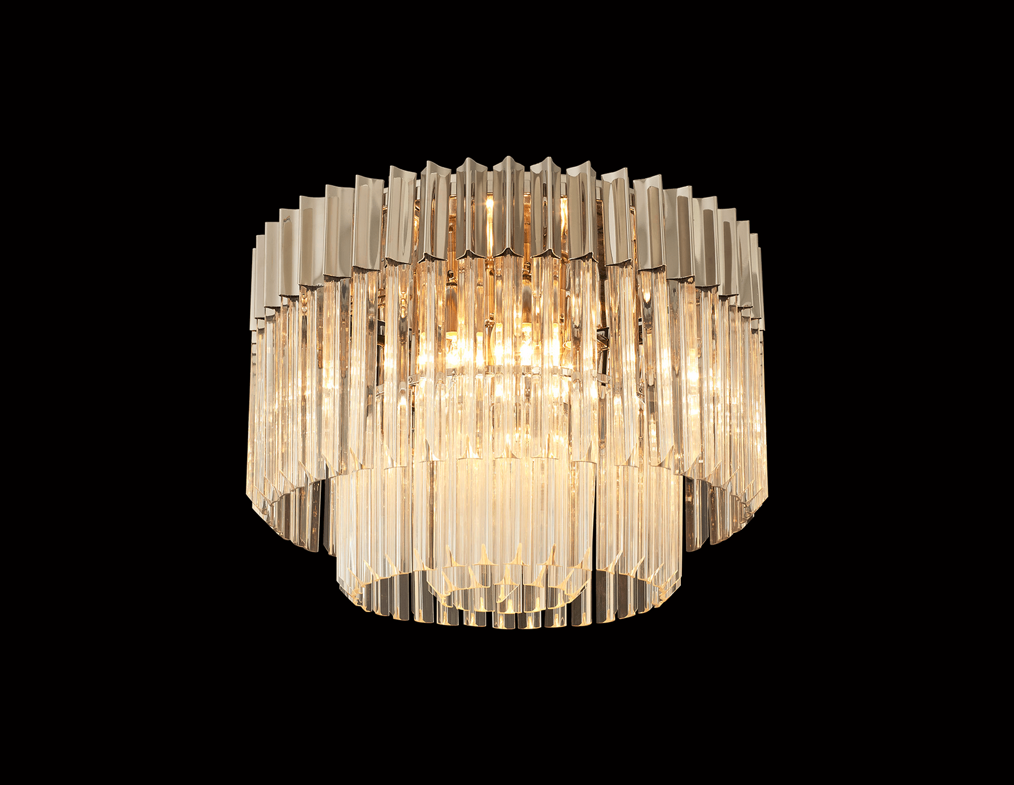 Luminosity Designs - Buckingham Medium Semi Flush Light - Luminosity Designs Ltd
