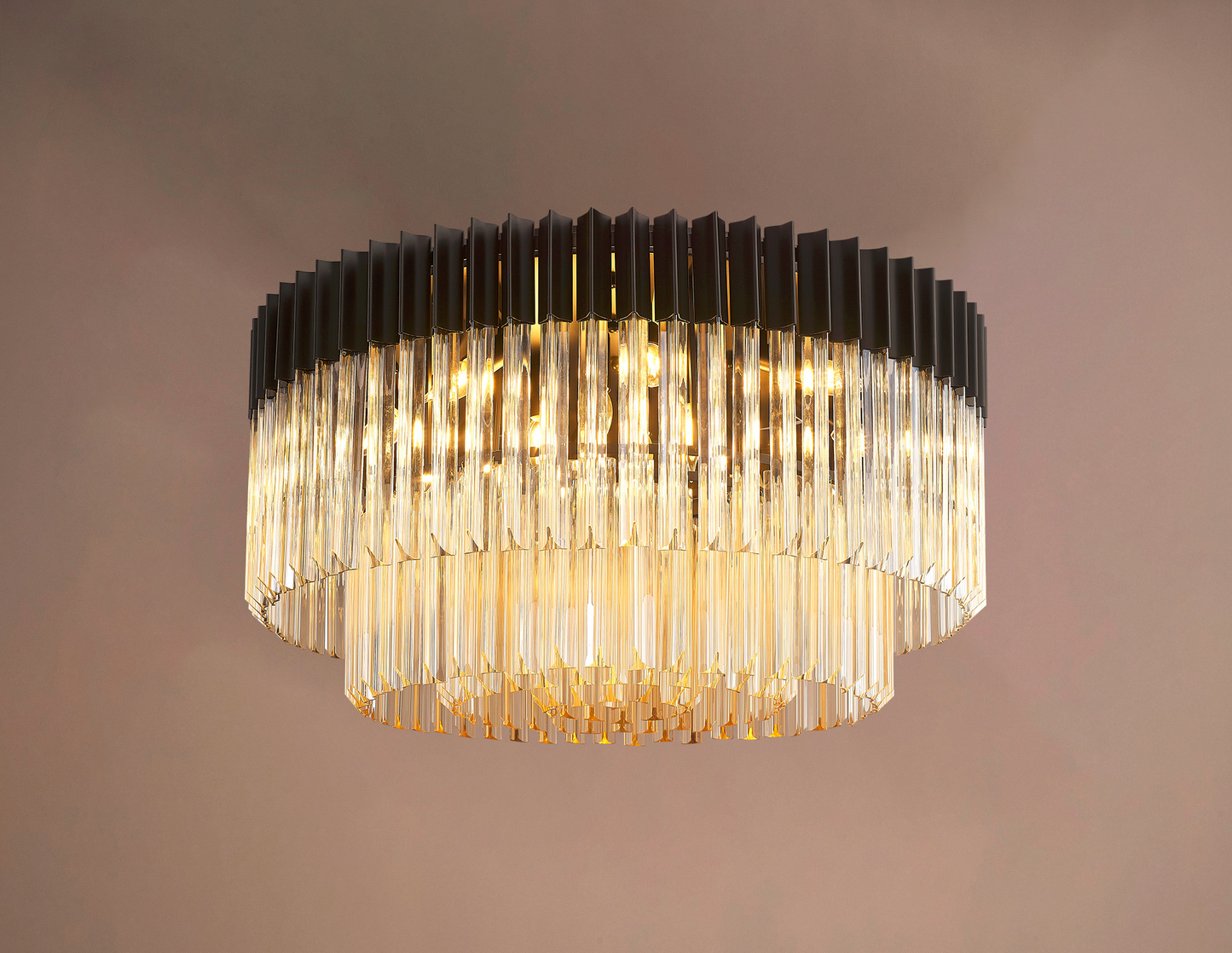 Buckingham Large Semi Flush Light