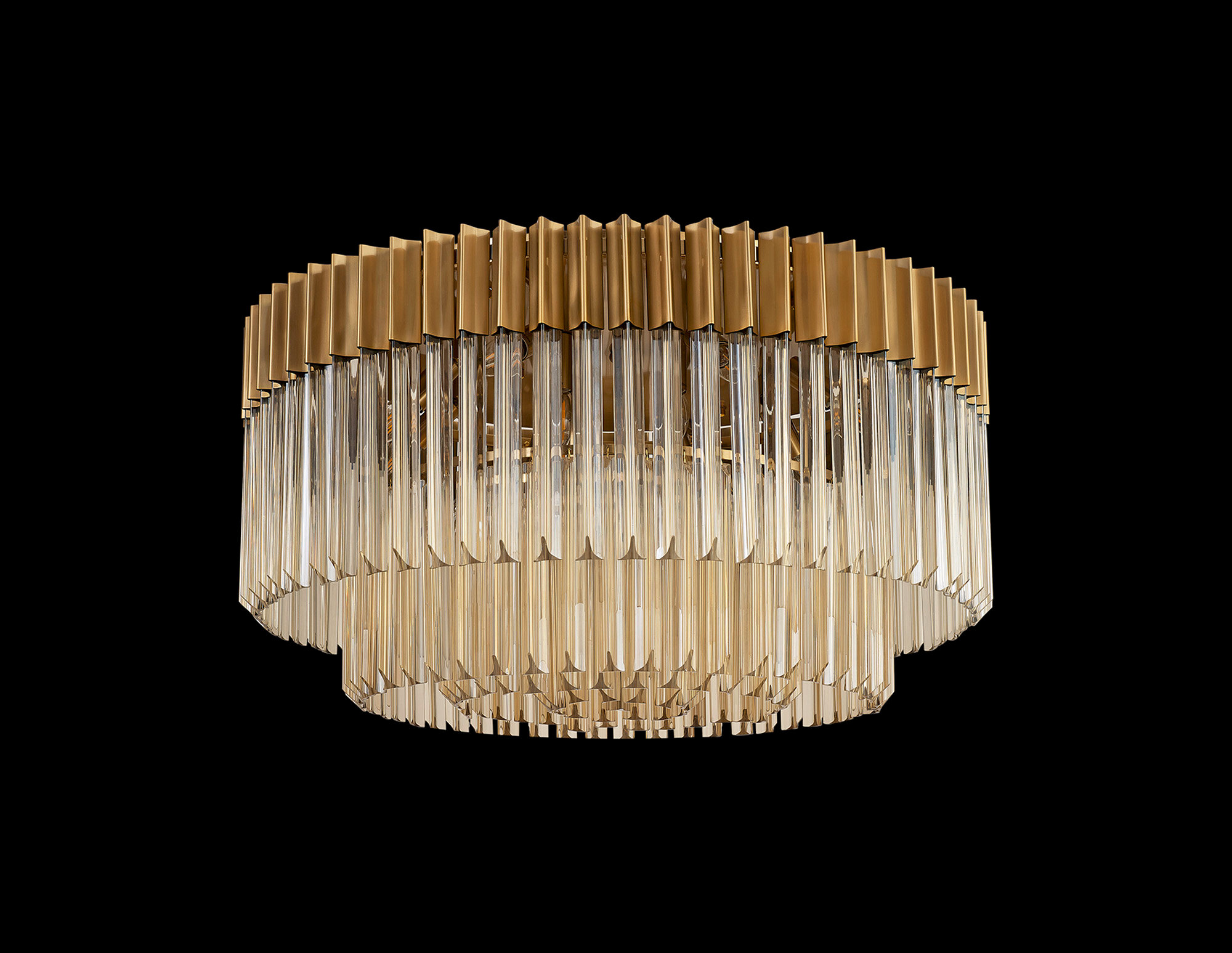 Buckingham Large Semi Flush Light