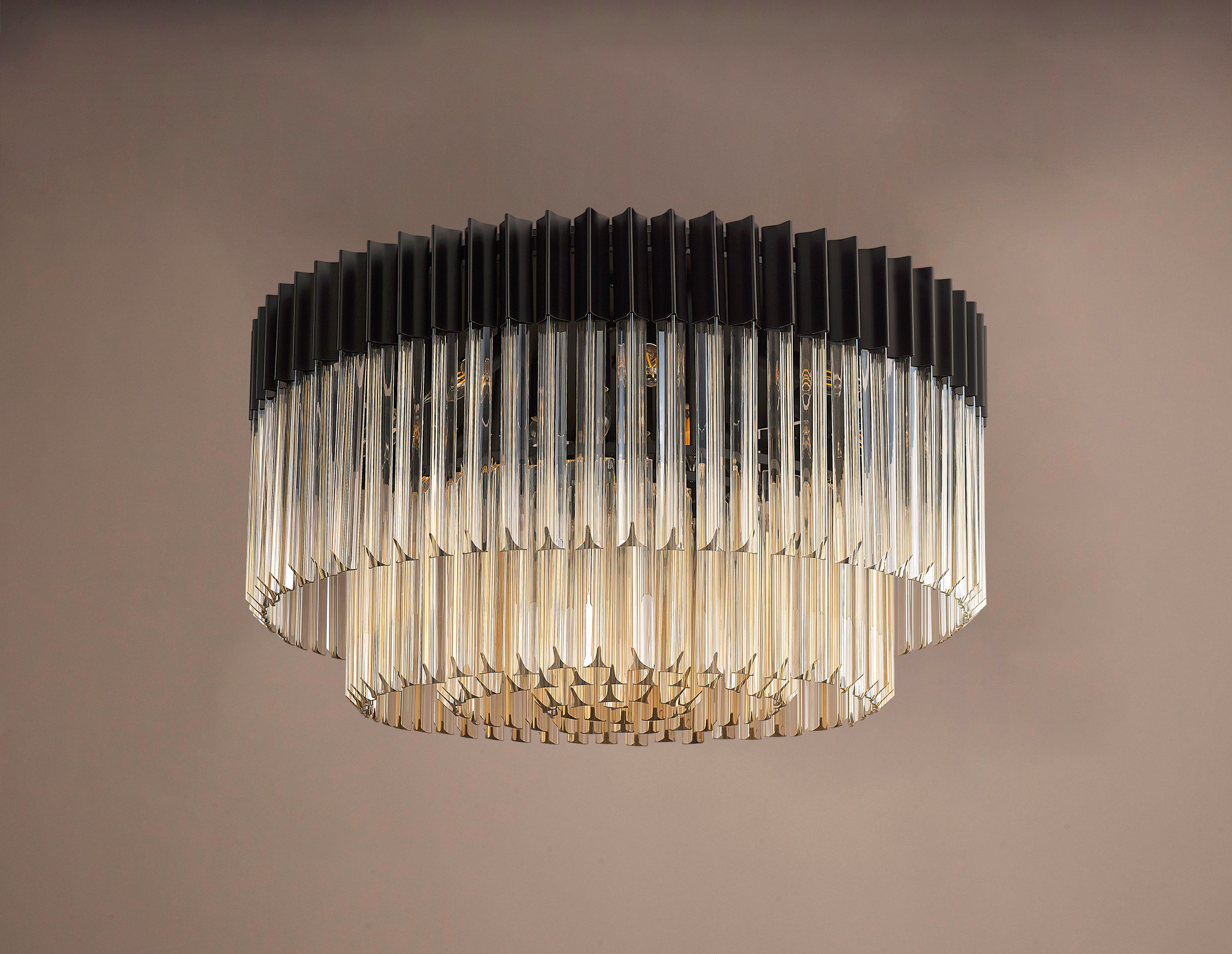 Buckingham Large Semi Flush Light