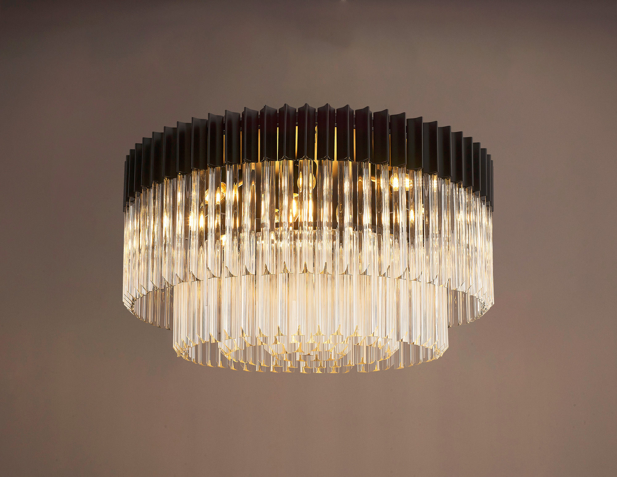 Buckingham Large Semi Flush Light