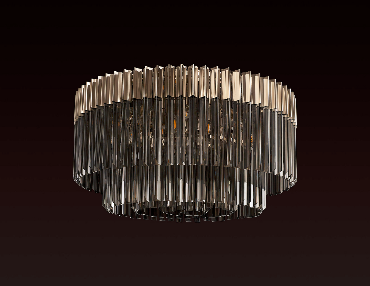 Buckingham Large Semi Flush Light