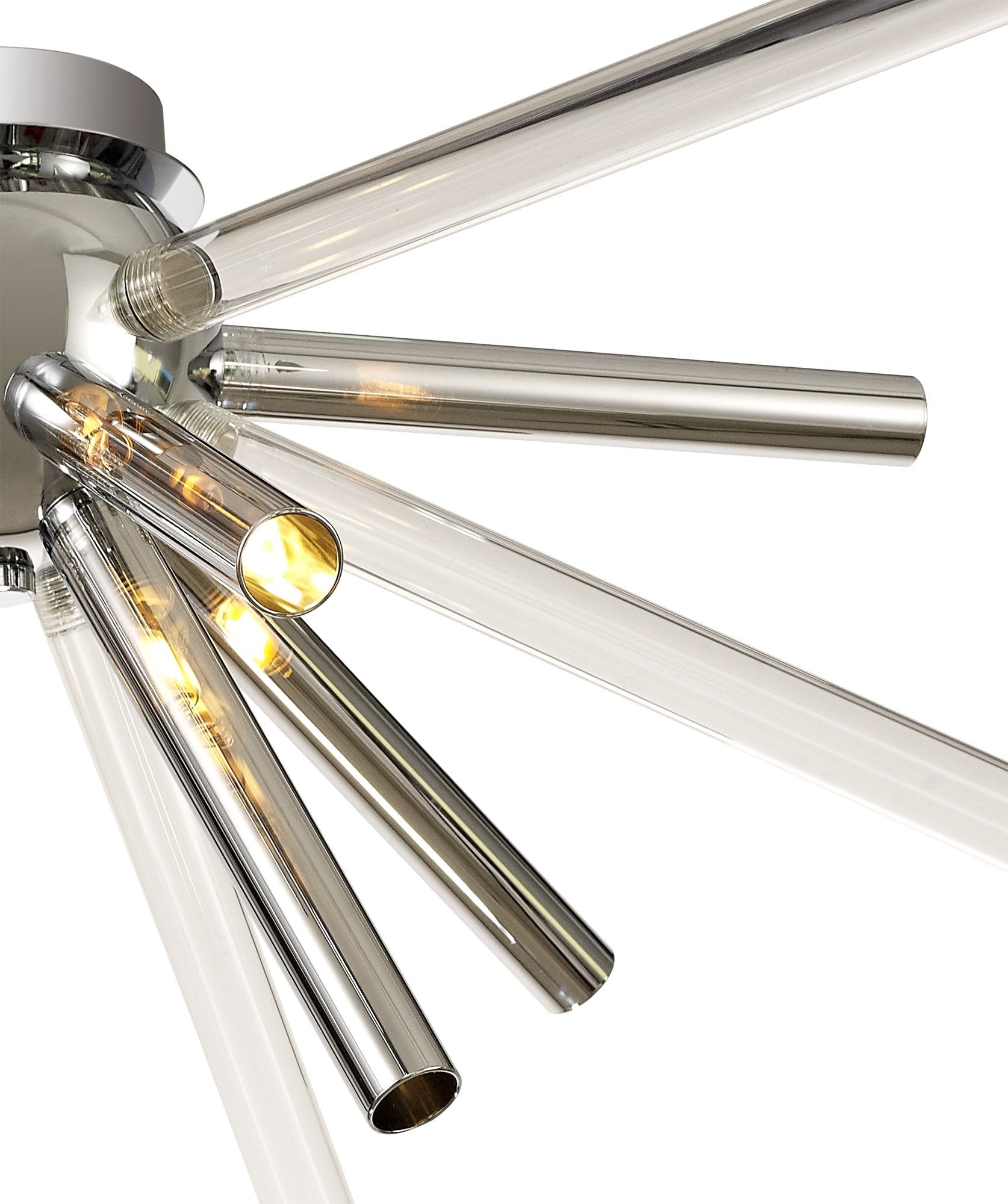 Luminosity Designs - Burst 8 Light Semi Flush Fitting - Luminosity Designs Ltd