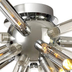 Luminosity Designs - Burst 8 Light Semi Flush Fitting - Luminosity Designs Ltd