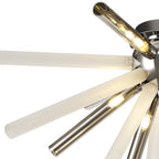 Luminosity Designs - Burst 8 Light Semi Flush Fitting - Luminosity Designs Ltd