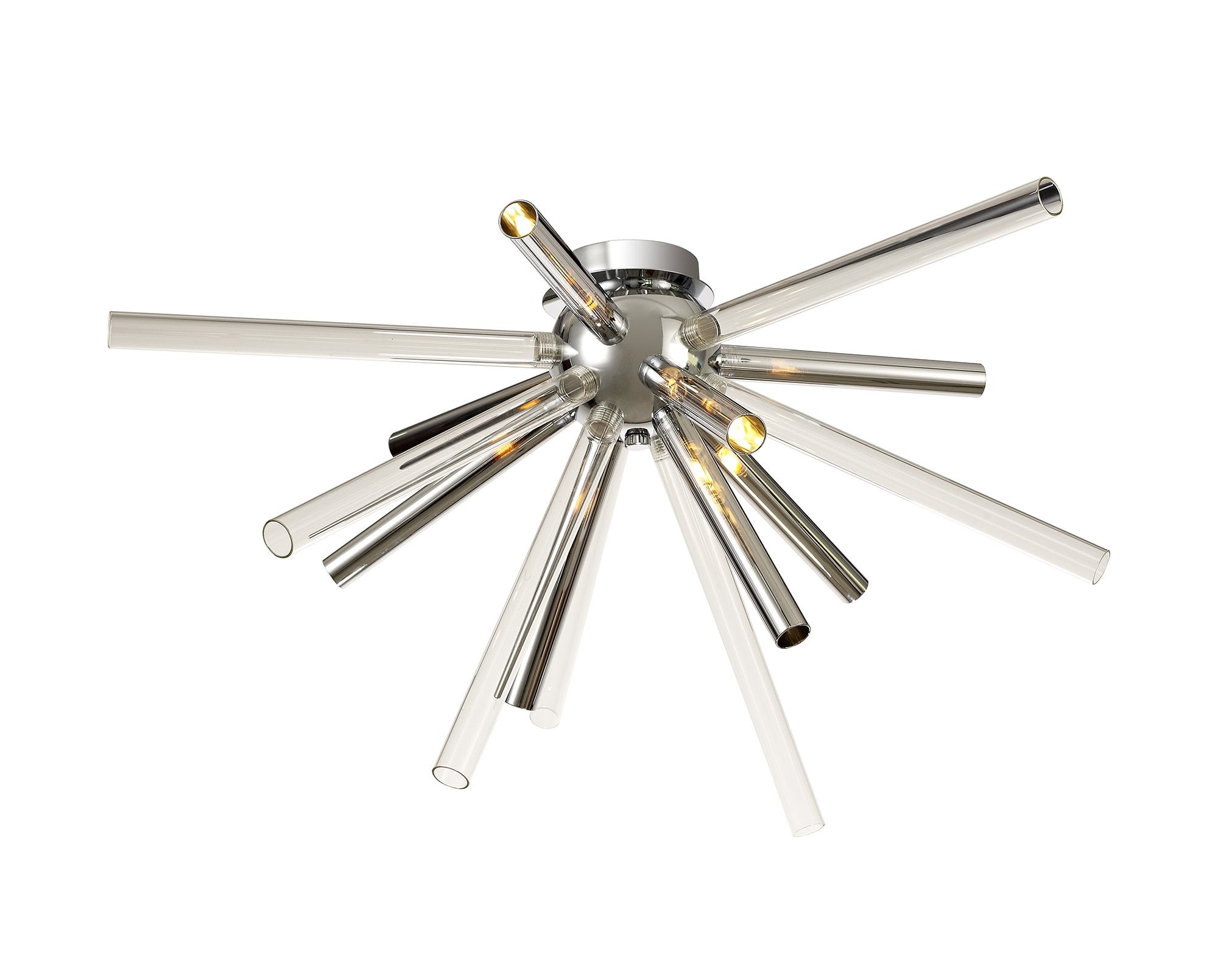 Luminosity Designs - Burst 8 Light Semi Flush Fitting - Luminosity Designs Ltd