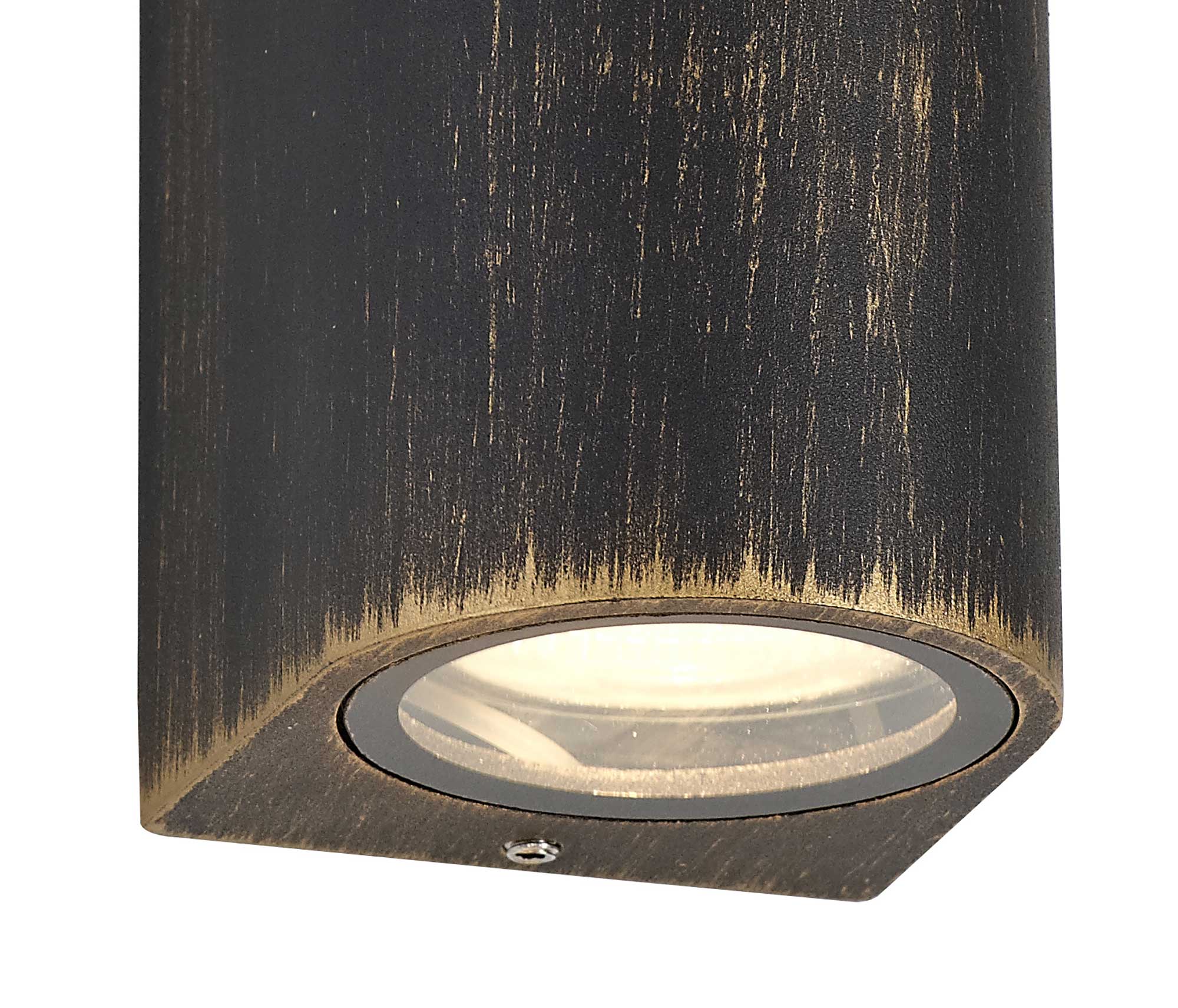 Luminosity Designs - Cabin Curved Up / Down Natural Effect Wall Light - Luminosity Designs Ltd