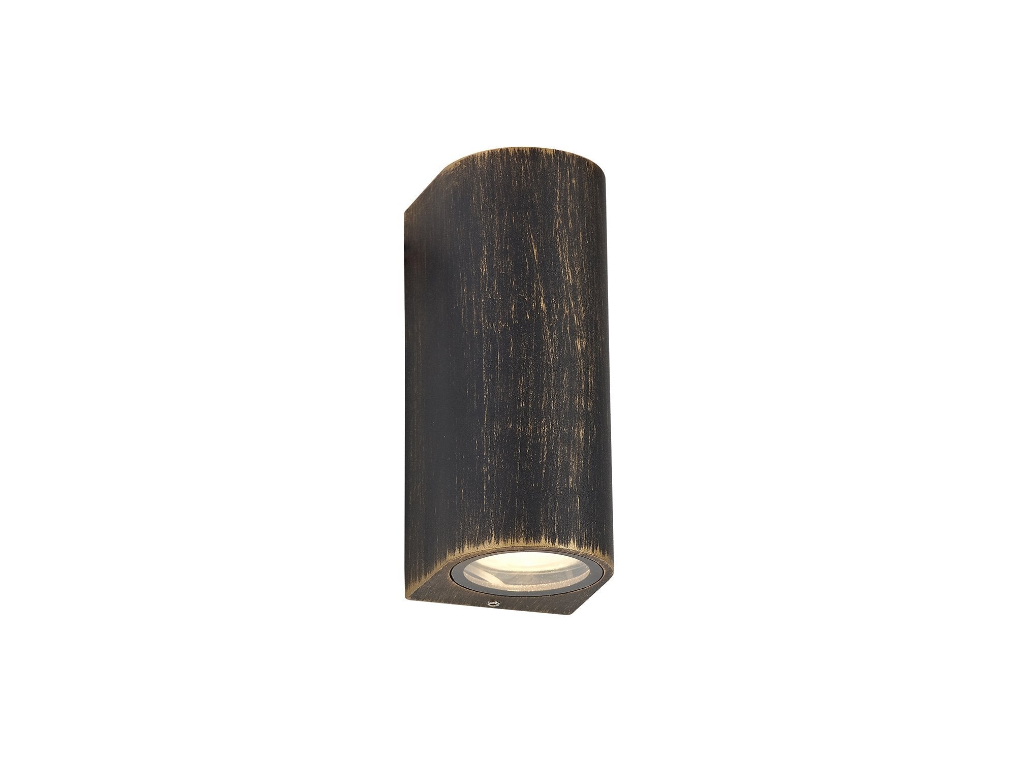 Luminosity Designs - Cabin Curved Up / Down Natural Effect Wall Light - Luminosity Designs Ltd