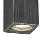 Luminosity Designs - Cabin Squared Up / Down Natural Effect Wall Light - Luminosity Designs Ltd