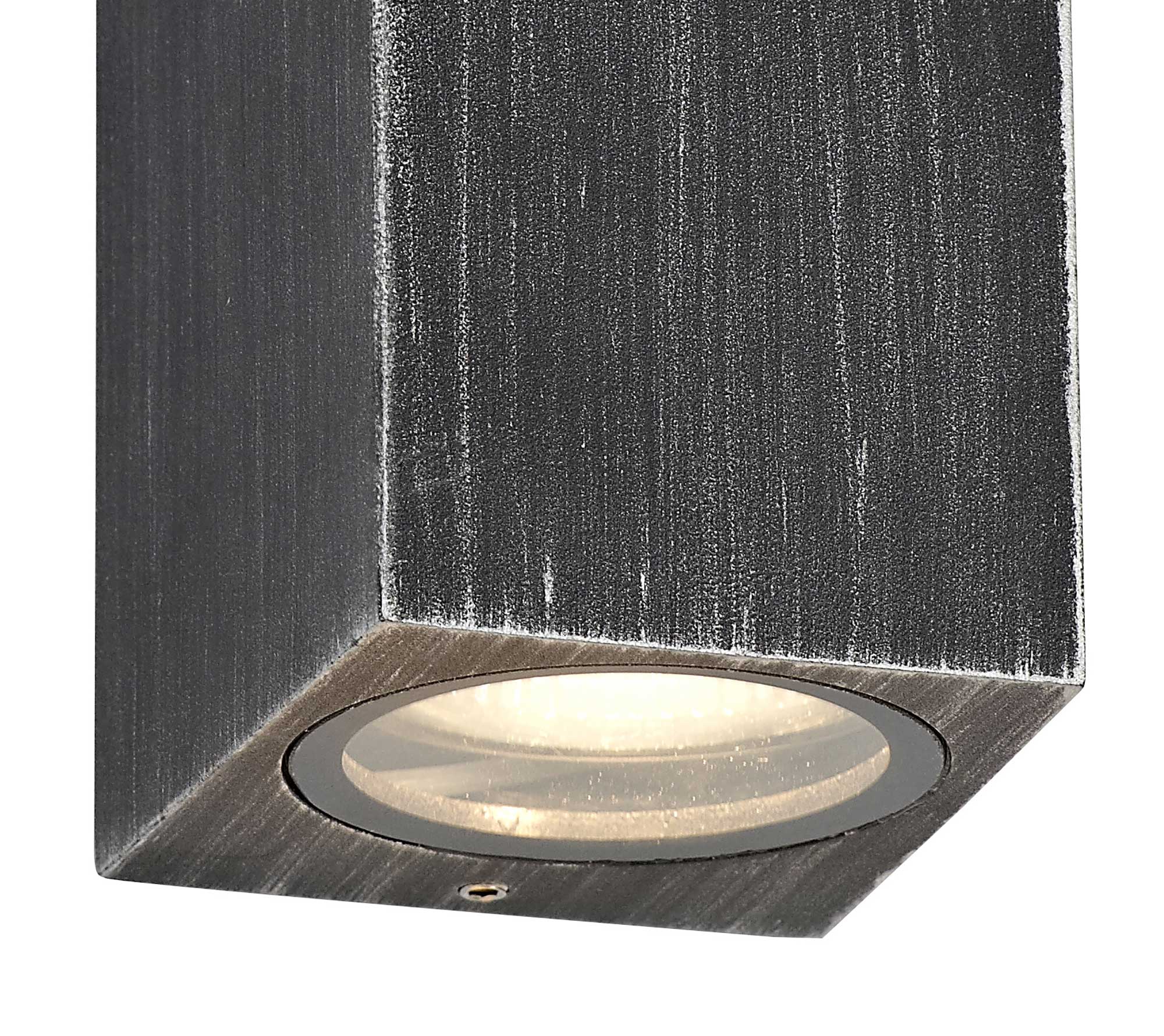 Luminosity Designs - Cabin Squared Up / Down Natural Effect Wall Light - Luminosity Designs Ltd