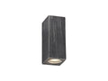 Luminosity Designs - Cabin Squared Up / Down Natural Effect Wall Light - Luminosity Designs Ltd