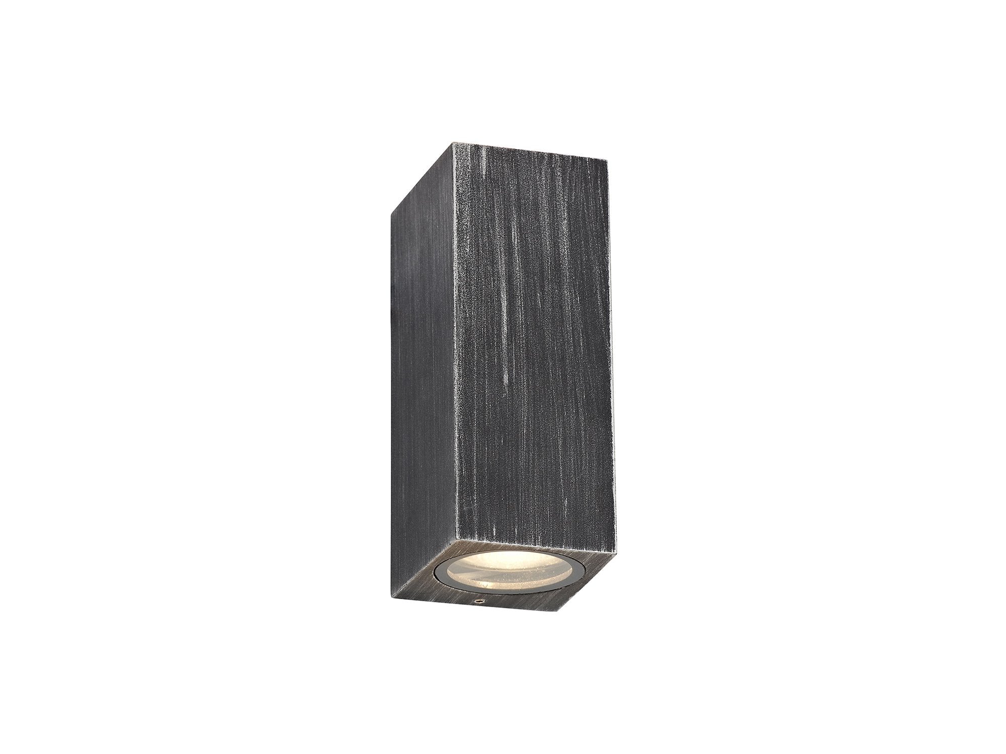 Luminosity Designs - Cabin Squared Up / Down Natural Effect Wall Light - Luminosity Designs Ltd