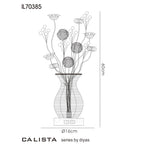 Luminosity Designs - Calista Flower Table Lamp by Cassia Twigue - Luminosity Designs Ltd