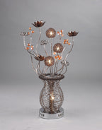 Luminosity Designs - Calista Flower Table Lamp by Cassia Twigue - Luminosity Designs Ltd
