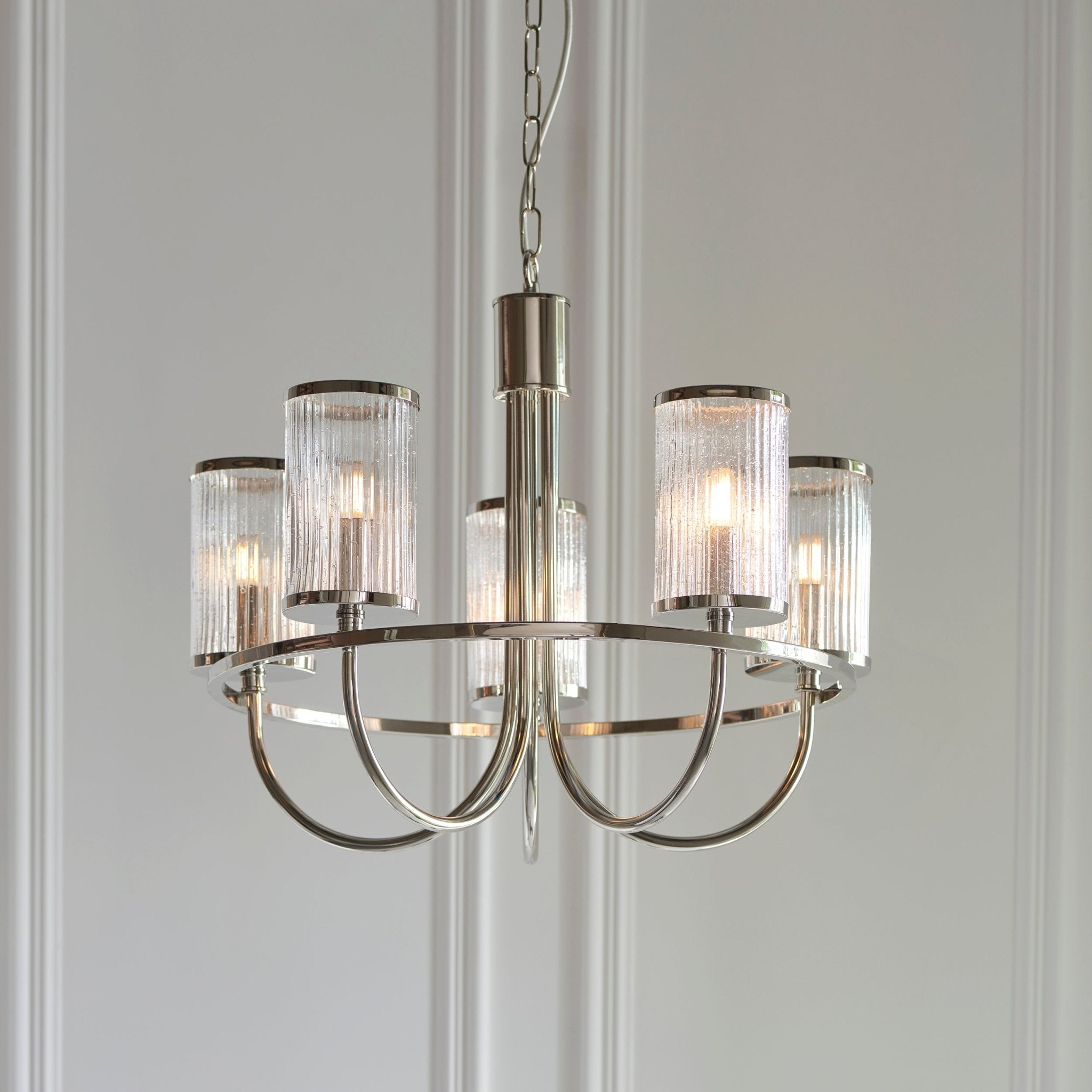 Luminosity Designs - Carlton 5 Light Chandelier - Luminosity Designs Ltd