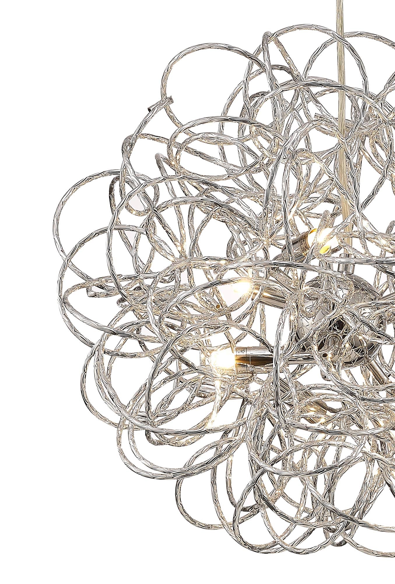 inspired - Cassidy Spiral Sputnik Pendant - Luminosity Designs Ltd