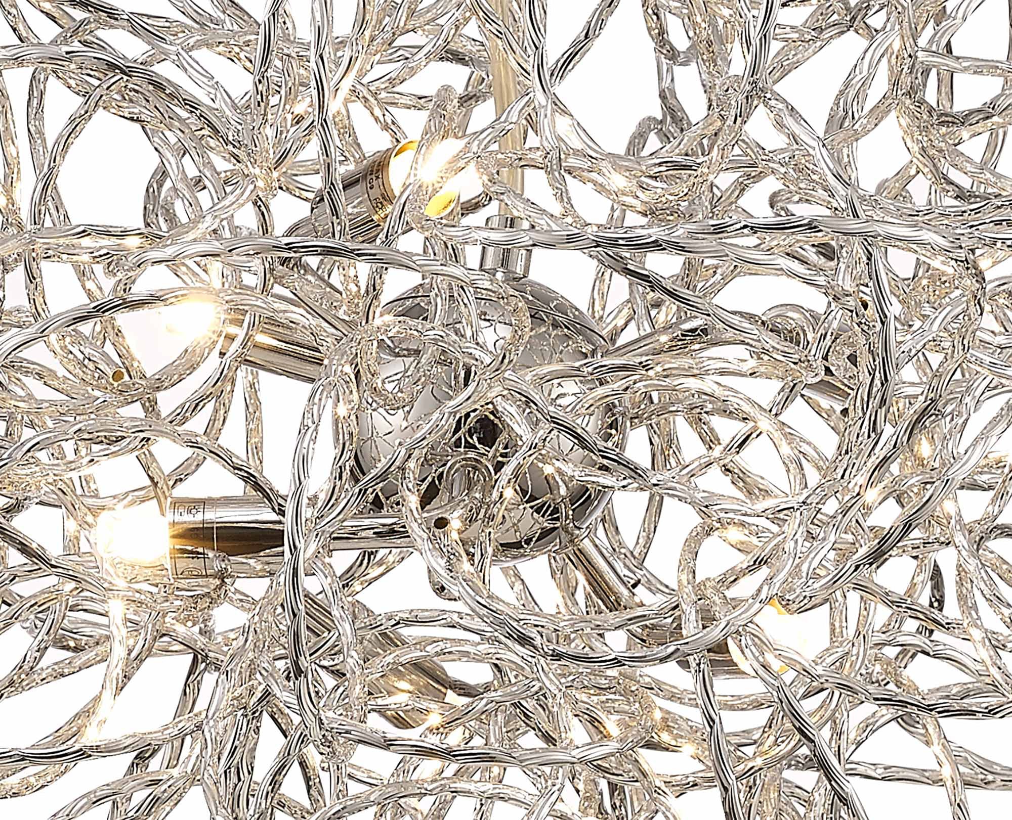 inspired - Cassidy Spiral Sputnik Pendant - Luminosity Designs Ltd