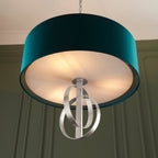 Luminosity Designs - Celt 3 Light Ceiling Pendant with Shade - Luminosity Designs Ltd