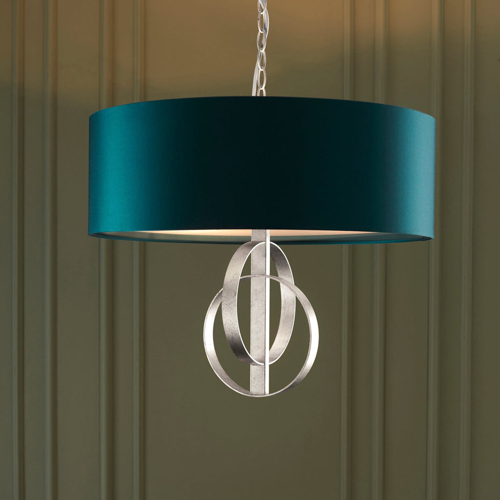 Luminosity Designs - Celt 3 Light Ceiling Pendant with Shade - Luminosity Designs Ltd