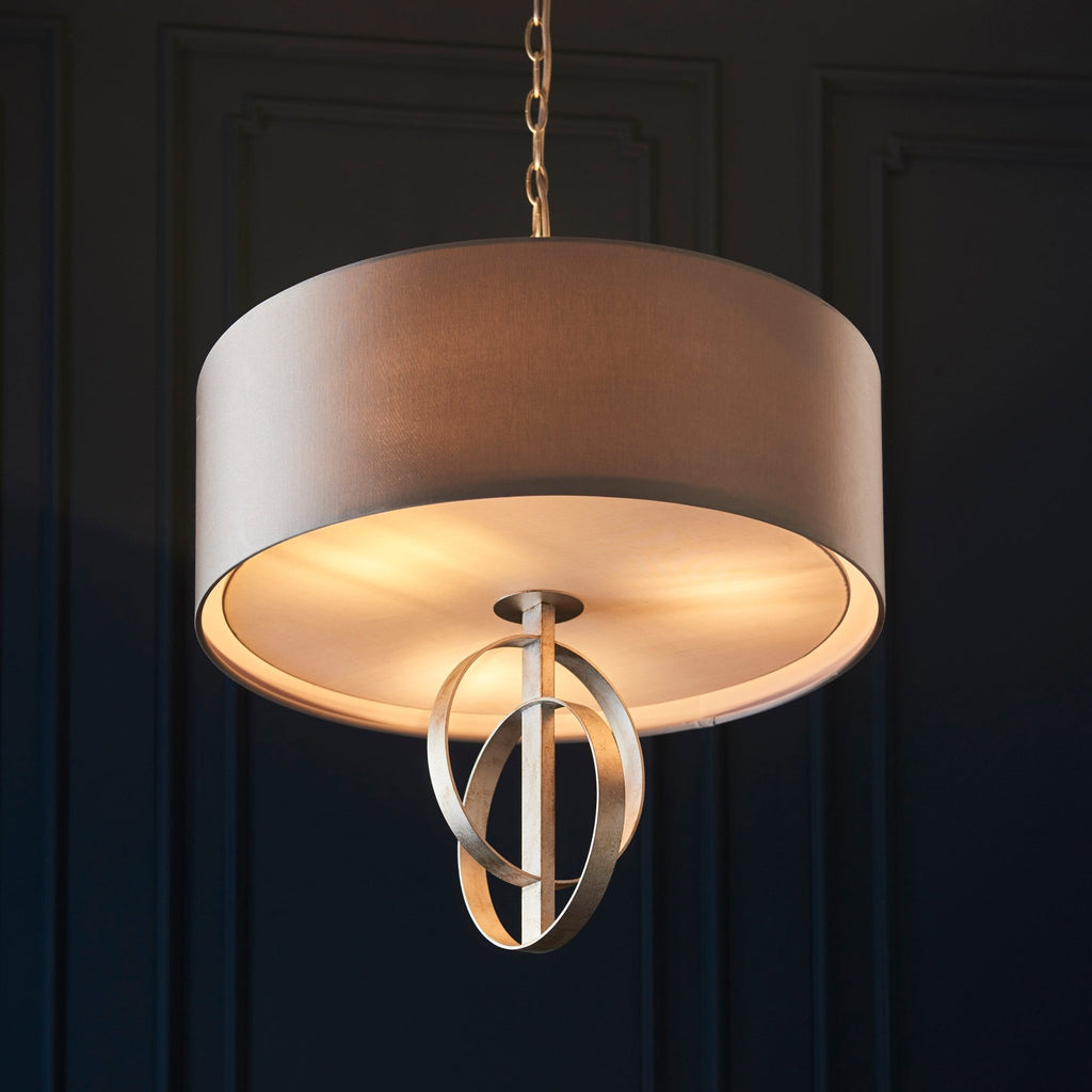 Luminosity Designs - Celt 3 Light Ceiling Pendant with Shade - Luminosity Designs Ltd