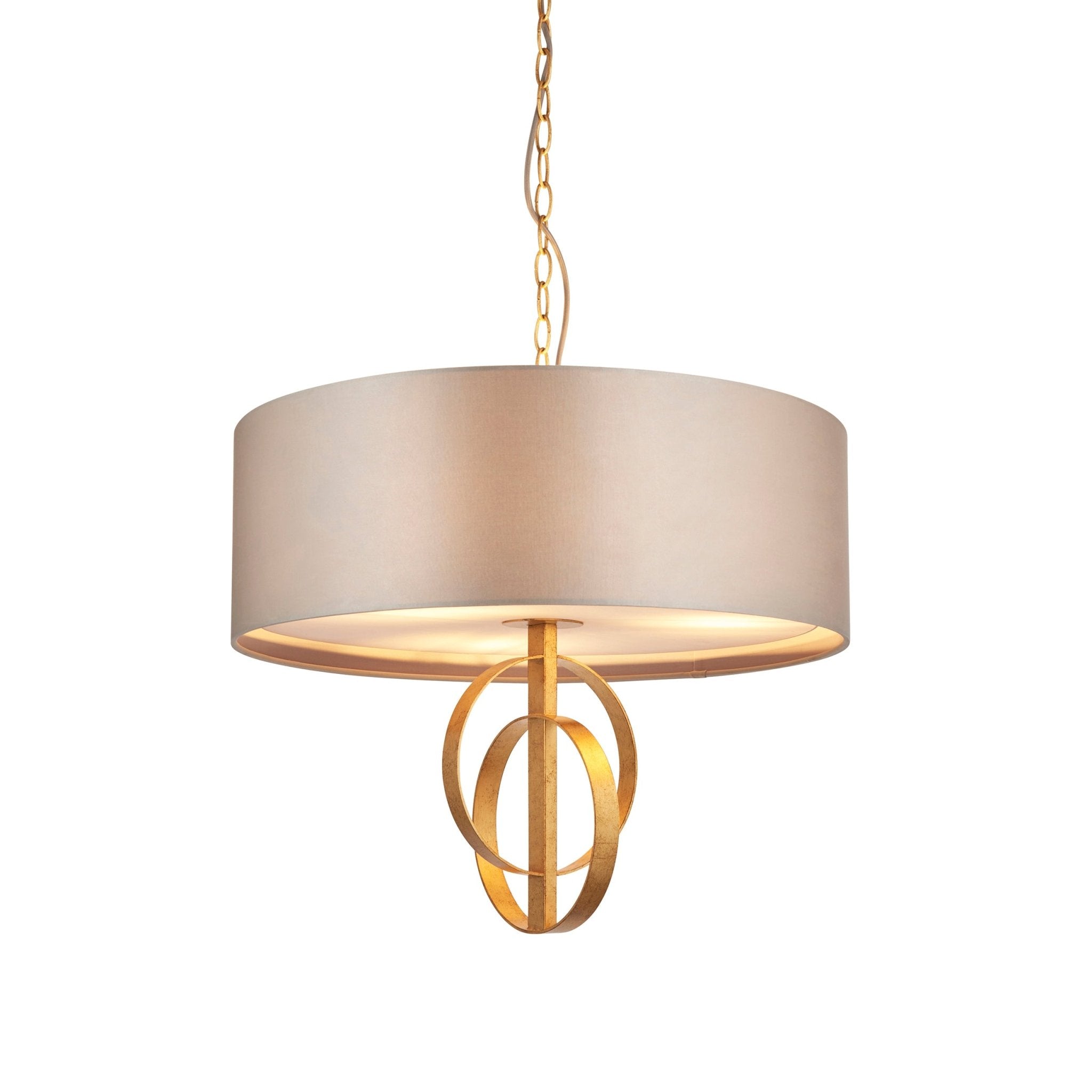 Luminosity Designs - Celt 3 Light Ceiling Pendant with Shade - Luminosity Designs Ltd
