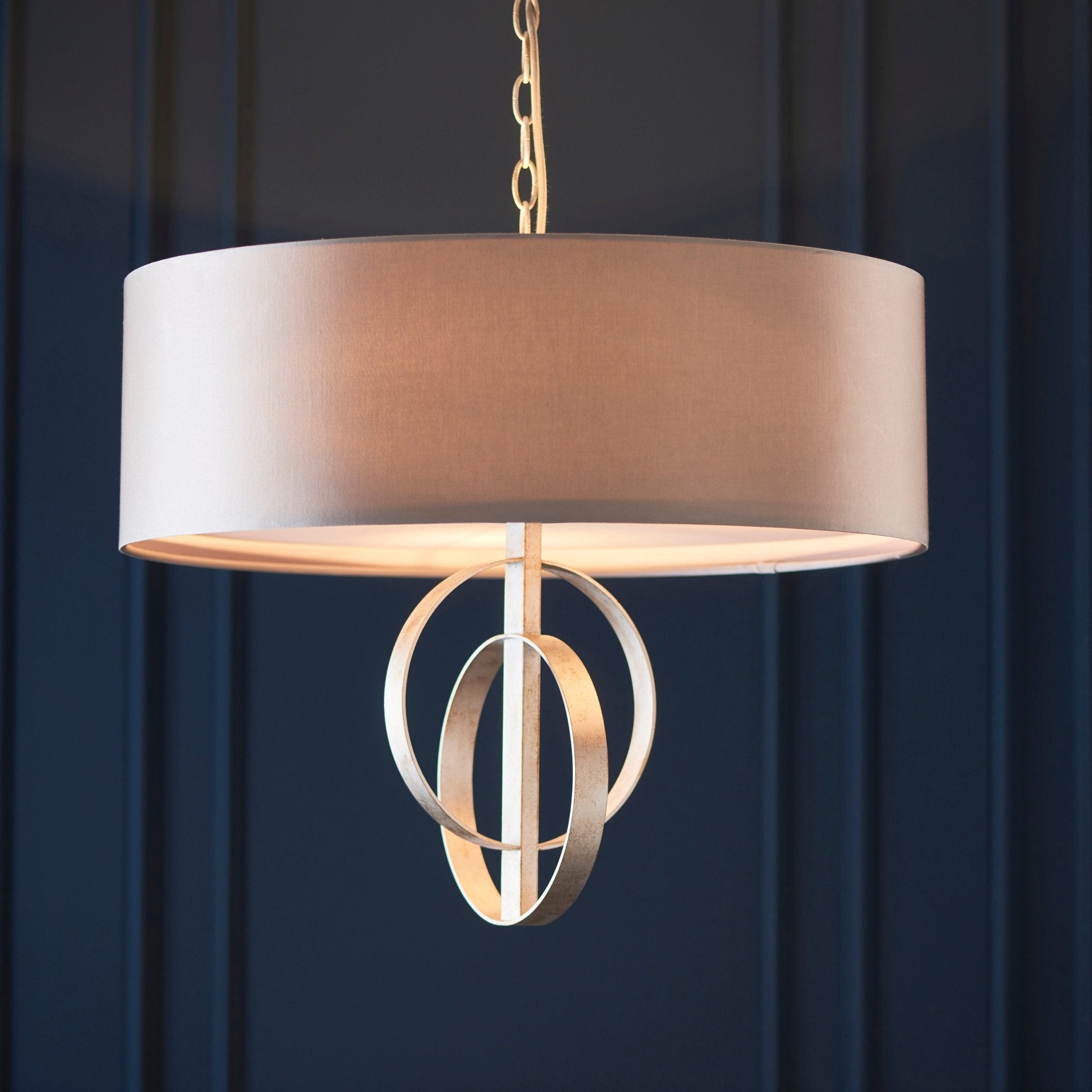 Luminosity Designs - Celt 3 Light Ceiling Pendant with Shade - Luminosity Designs Ltd