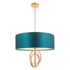 Luminosity Designs - Celt 5 Light Ceiling Pendant with Shade - Luminosity Designs Ltd