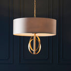 Luminosity Designs - Celt 5 Light Ceiling Pendant with Shade - Luminosity Designs Ltd