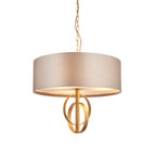 Luminosity Designs - Celt 5 Light Ceiling Pendant with Shade - Luminosity Designs Ltd