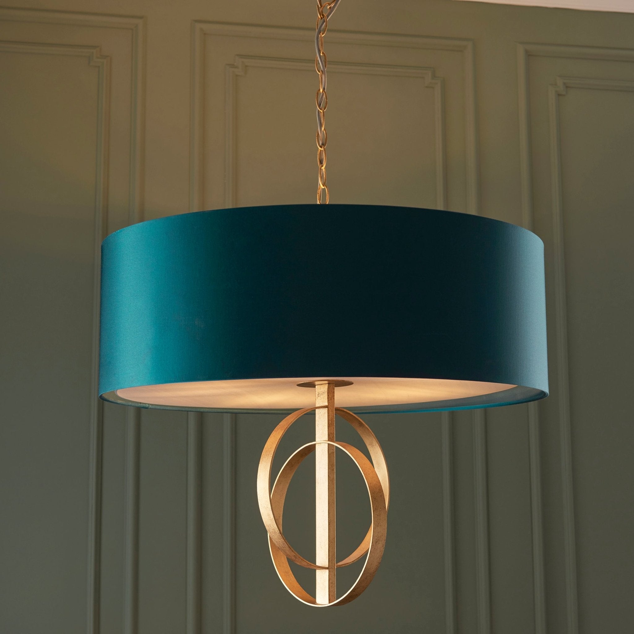 Luminosity Designs - Celt 5 Light Ceiling Pendant with Shade - Luminosity Designs Ltd