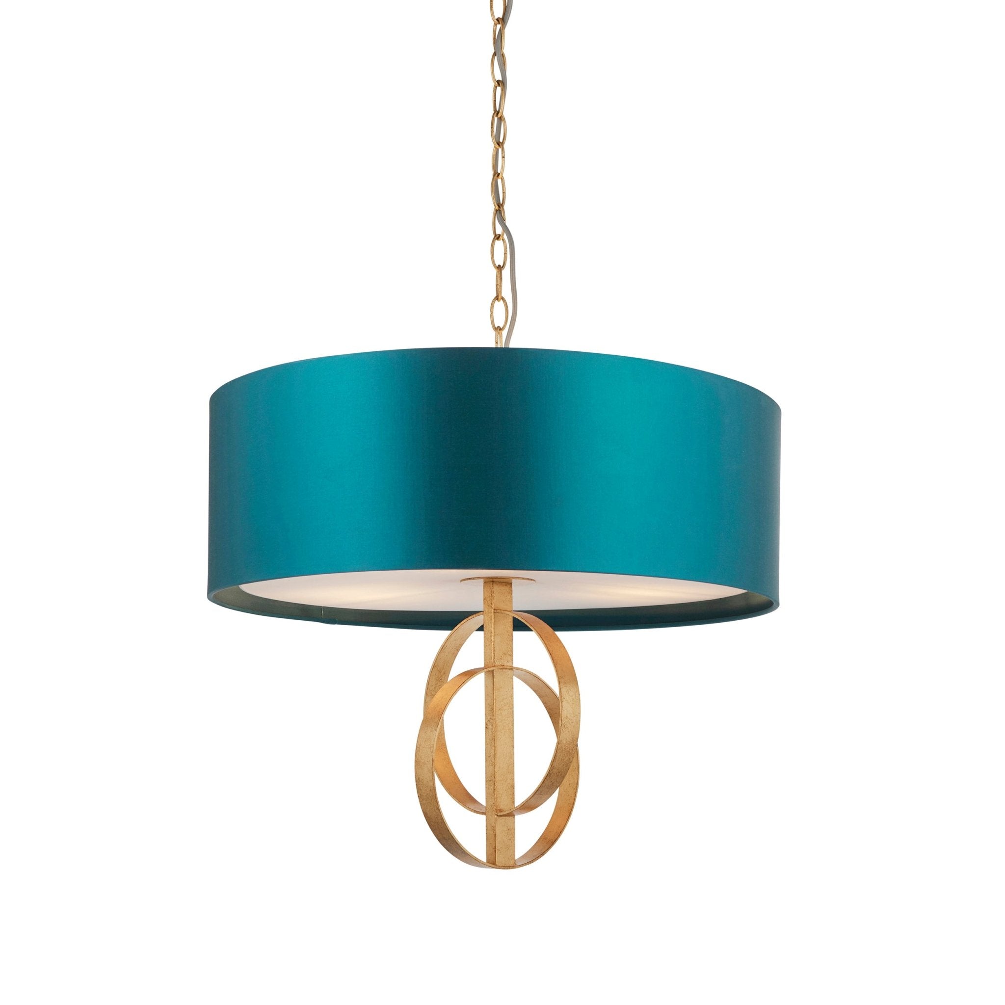 Luminosity Designs - Celt 5 Light Ceiling Pendant with Shade - Luminosity Designs Ltd