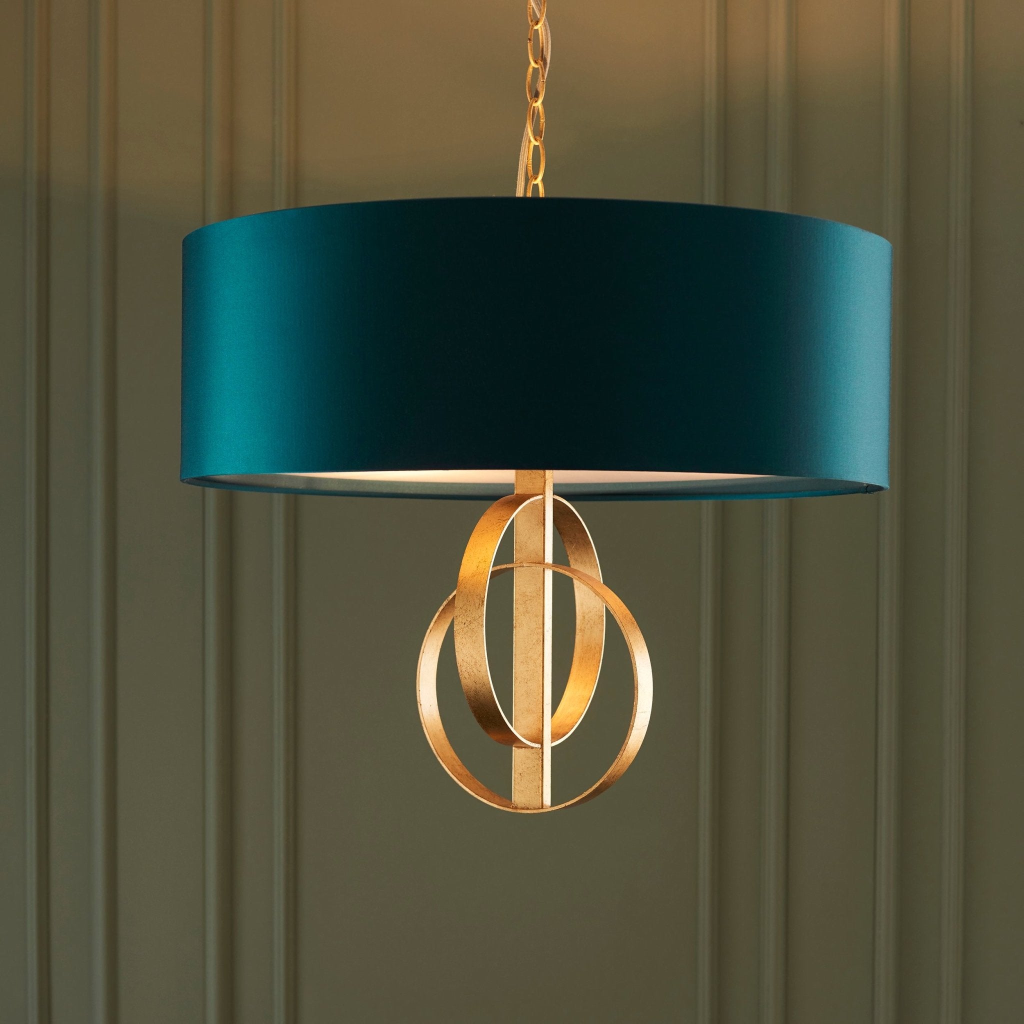 Luminosity Designs - Celt 5 Light Ceiling Pendant with Shade - Luminosity Designs Ltd