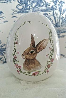 TG Arts - Ceramic Easter Egg - Luminosity Designs Ltd