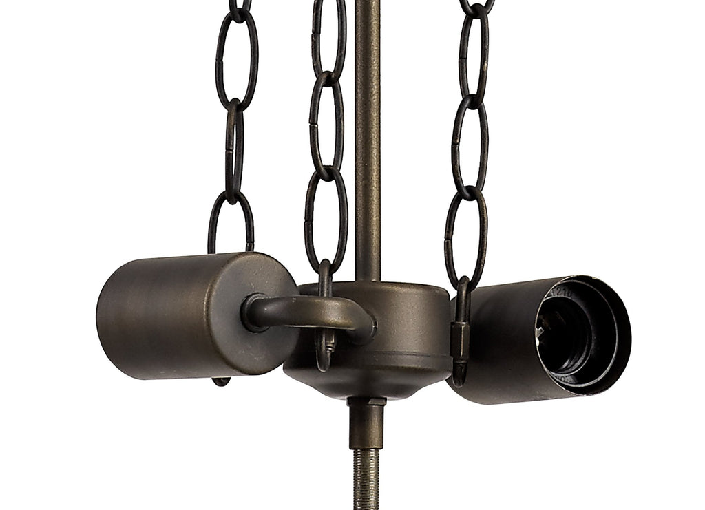 Luminosity Designs - Chamber Chandelier Style Uplighter Pendant - Luminosity Designs Ltd