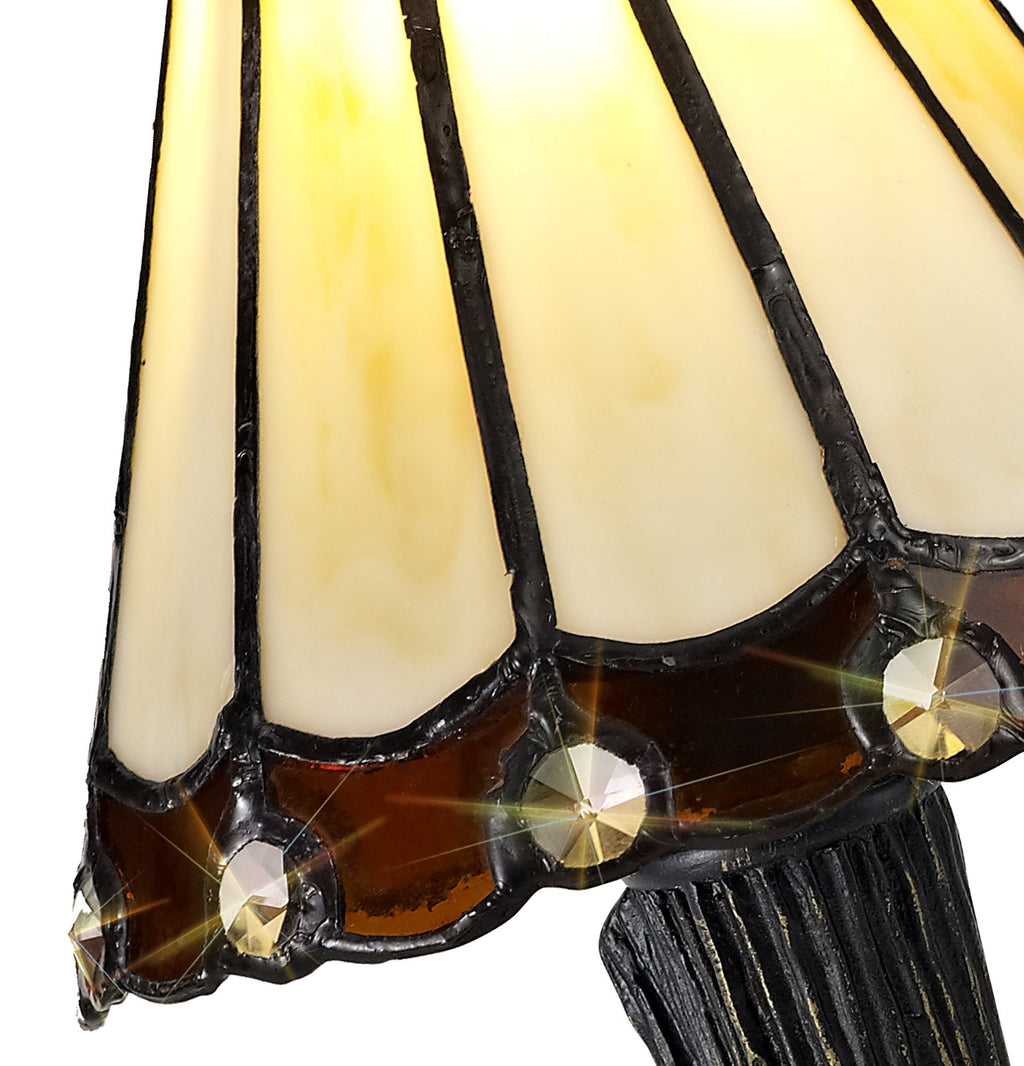 Luminosity Designs - Chamber Small Tiffany Table Lamp, 1 x E14 - Luminosity Designs Ltd