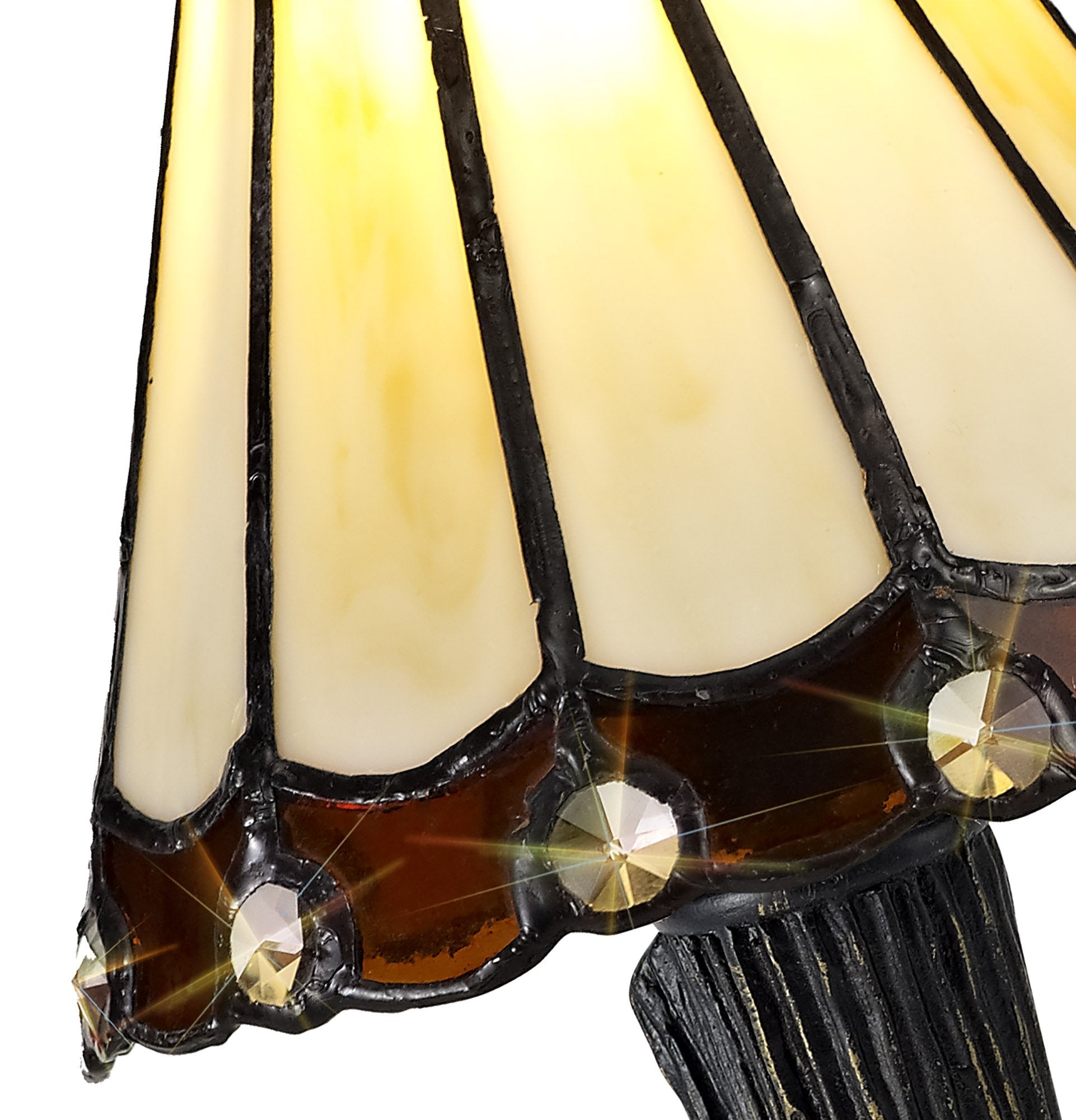 Luminosity Designs - Chamber Small Tiffany Table Lamp, 1 x E14 - Luminosity Designs Ltd