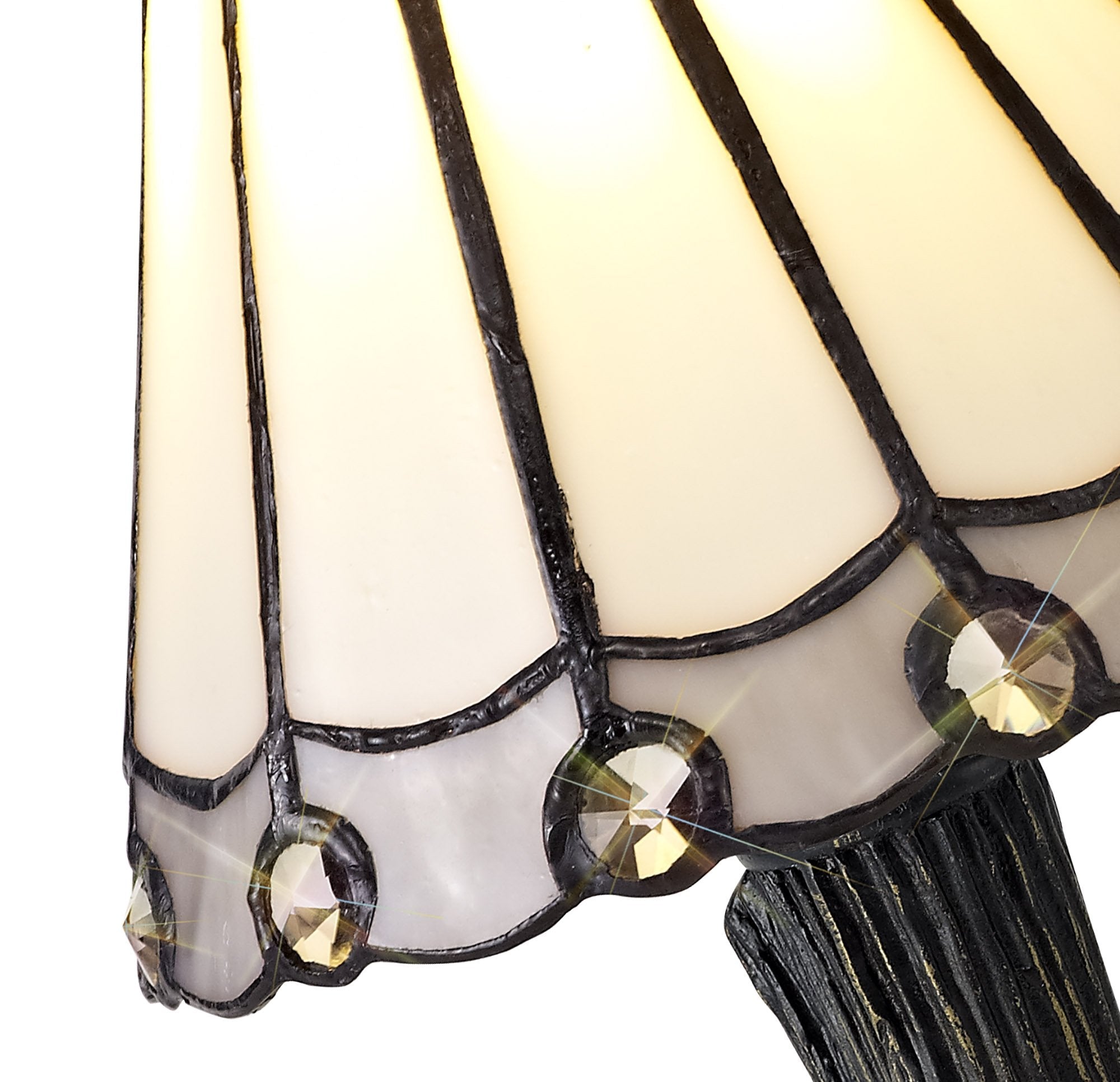 Luminosity Designs - Chamber Small Tiffany Table Lamp, 1 x E14 - Luminosity Designs Ltd