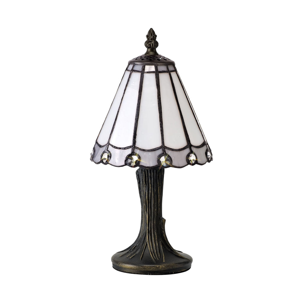 Luminosity Designs - Chamber Small Tiffany Table Lamp, 1 x E14 - Luminosity Designs Ltd