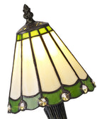 Luminosity Designs - Chamber Small Tiffany Table Lamp, 1 x E14 - Luminosity Designs Ltd