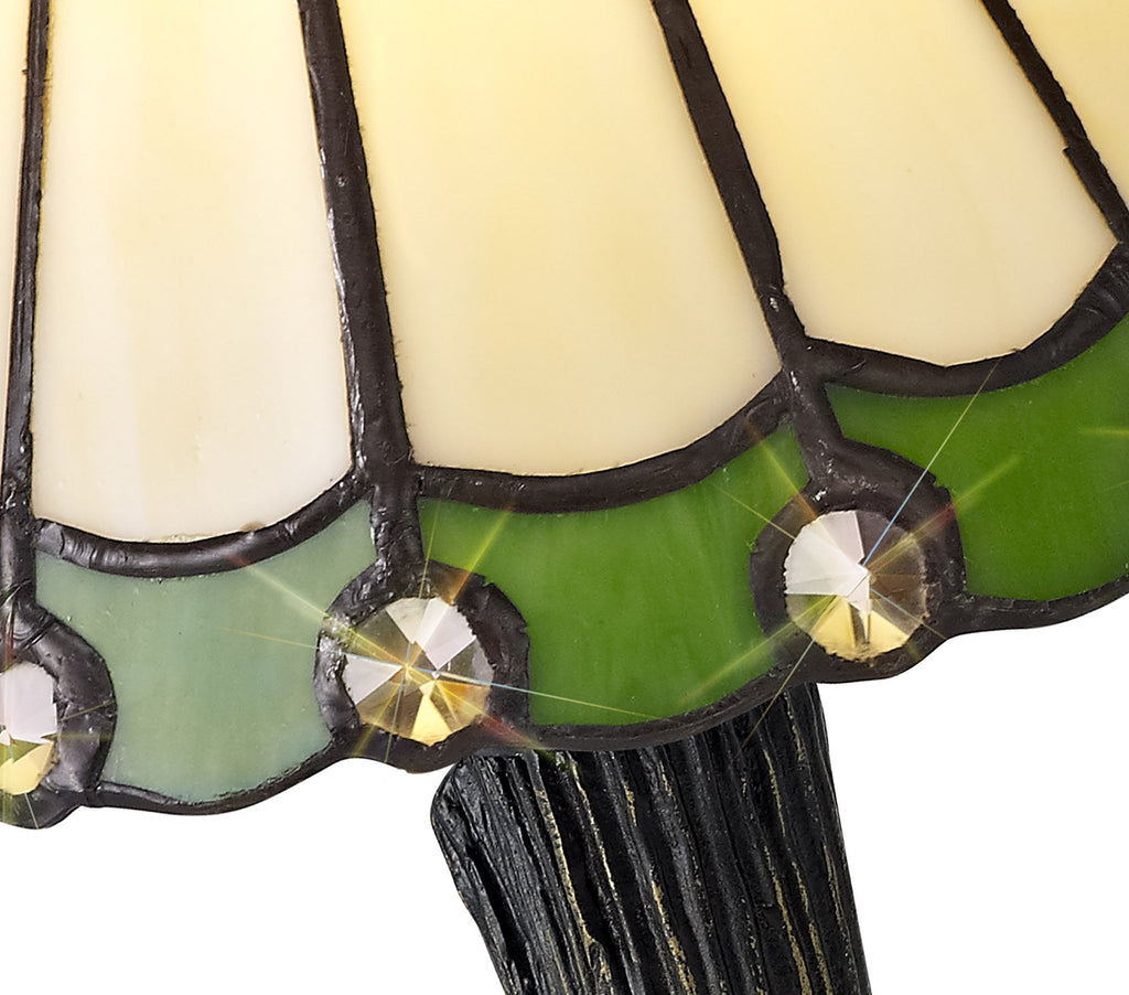 Luminosity Designs - Chamber Small Tiffany Table Lamp, 1 x E14 - Luminosity Designs Ltd