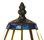 Luminosity Designs - Chamber Small Tiffany Table Lamp, 1 x E14 - Luminosity Designs Ltd
