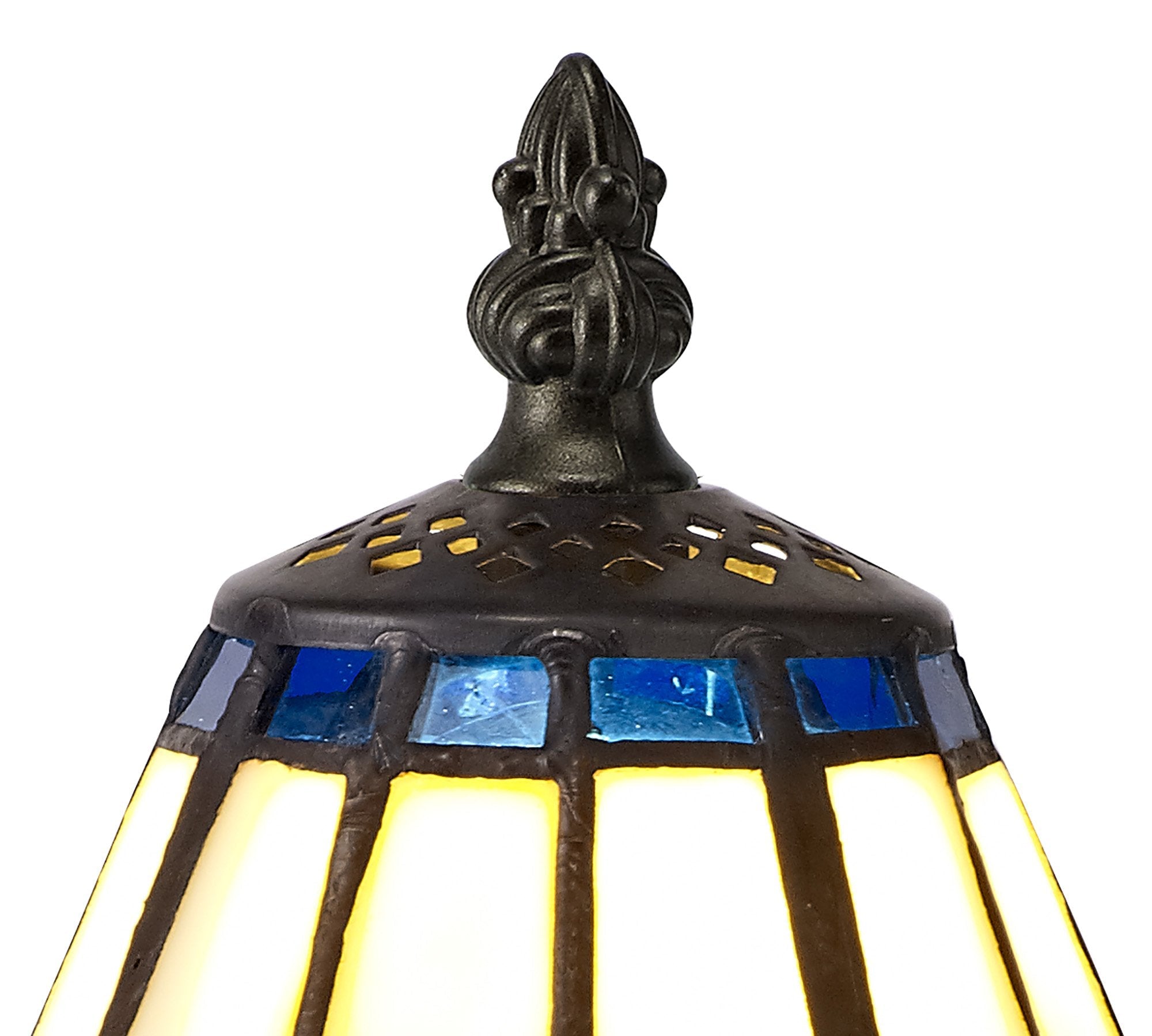 Luminosity Designs - Chamber Small Tiffany Table Lamp, 1 x E14 - Luminosity Designs Ltd