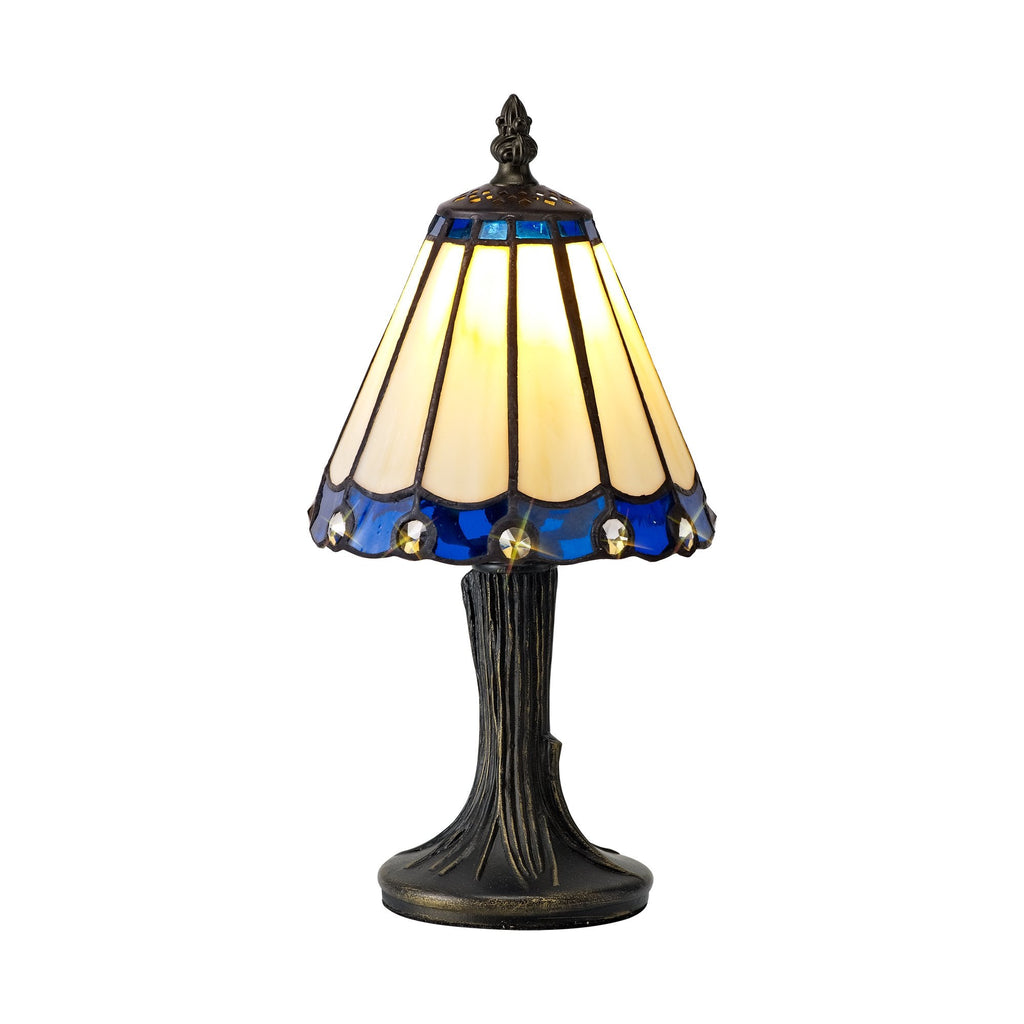 Luminosity Designs - Chamber Small Tiffany Table Lamp, 1 x E14 - Luminosity Designs Ltd